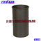 Forro de Isuzu Spare Parts Cylinder Sleeve 4HE1T 6HE1TCylinder para o motor diesel 8971767280 8-97176-728-0