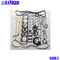 Gaxeta Kit For FVR 6HE1 1878116212 1-87811-621-2 da revisão de Isuzu Full Gasket Set Engine